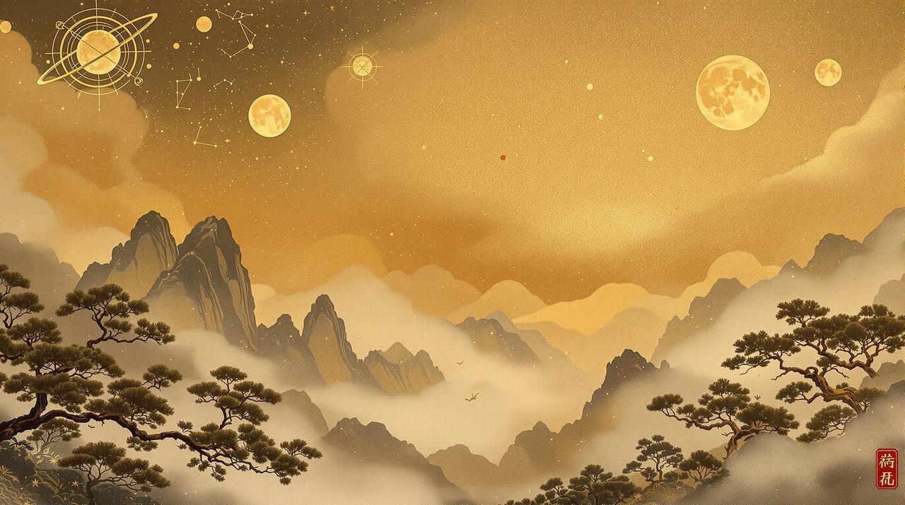 亚洲看片 - 水墨山水龙主题背景